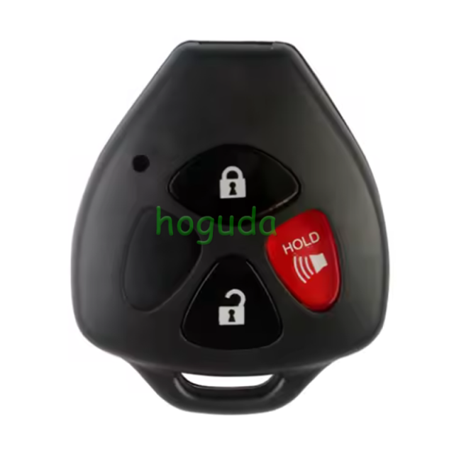 For Toyota 2+1 button Car Remote Key Shell Blank No Blade without logo