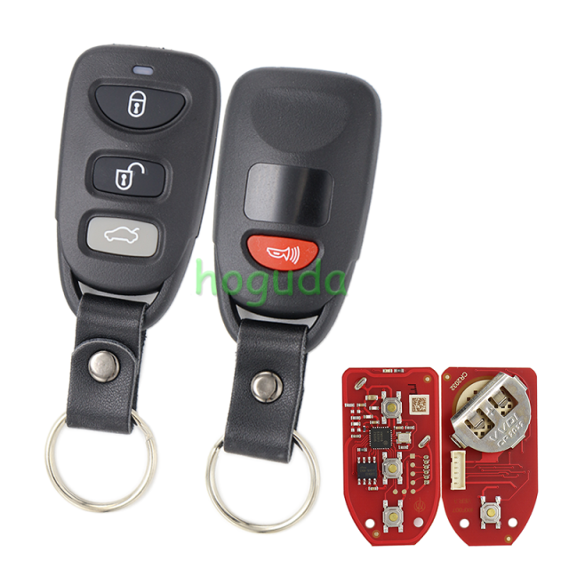 Xhorse Universal Remote Key Fob 4 Button for Hyundai Type XKHY21EN