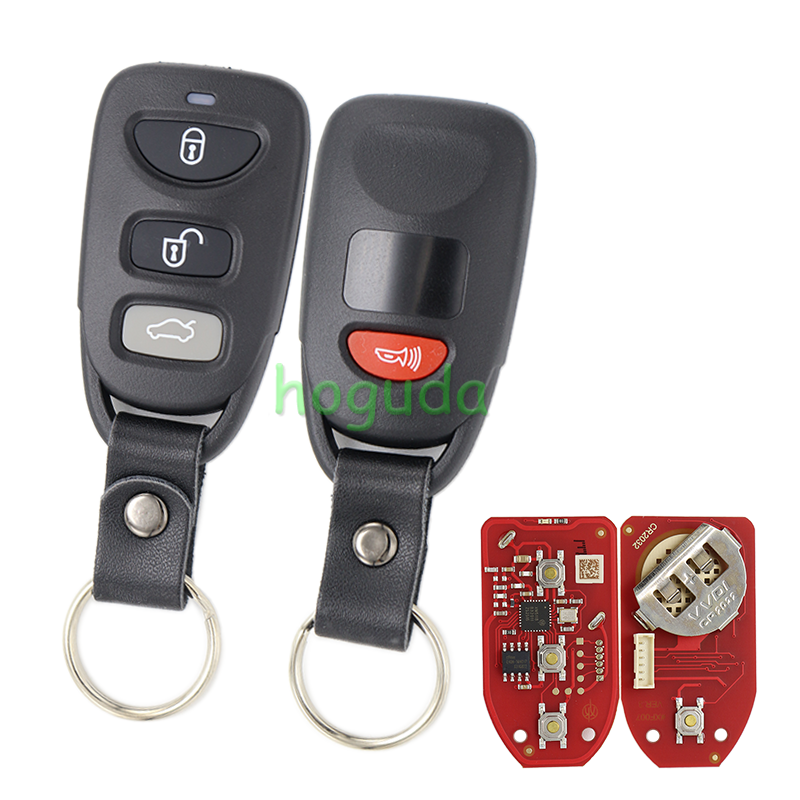 Xhorse Universal Remote Key Fob 4 Button for Hyundai Type XKHY21EN