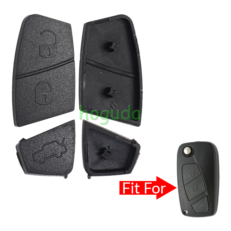 For Fiat 3 button remote key pad for Fiat-SH-14A (Black Color)