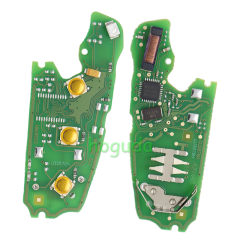 For original Audi 3 button remote key with ID48 chip 434mhz  HLO DE 8X0837220D Hella 5F A 010 659 70  204Y11000400