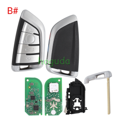 For Original BMW G-Series  Smart Remote Key ​BDC2 BDC3 FCC ID N5F-ID21A Triple Key IC: 3248A-ID21A 434MHZ  ID49 NCF795xV Chip ​ Original PCB+After market key shell