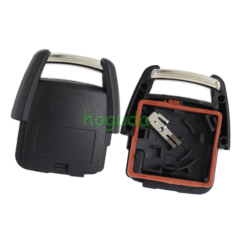 For Opel 3 button remote key  head blank with battery holder