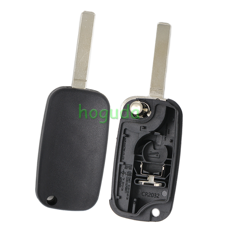 For Benz smart 3+1 button remote key blank without logo