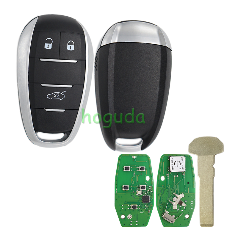 For Alfa Romeo 5 button Smart Key  434 MHz HITAG 128-bit AES