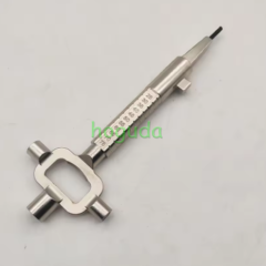 Locksmith Essential Lock Cylinder Gauge Tool Multi Purpose For Cam Spindle Measurement Quick Accurate Car Automotive Door Lock