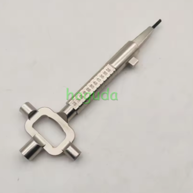 Locksmith Essential Lock Cylinder Gauge Tool Multi Purpose For Cam Spindle Measurement Quick Accurate Car Automotive Door Lock