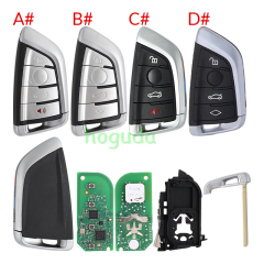 For Original BMW G-Series  Smart Remote Key ​BDC2 BDC3 FCC ID N5F-ID21A Triple Key IC: 3248A-ID21A 434MHZ  ID49 NCF795xV Chip ​ Original PCB+After market key shell