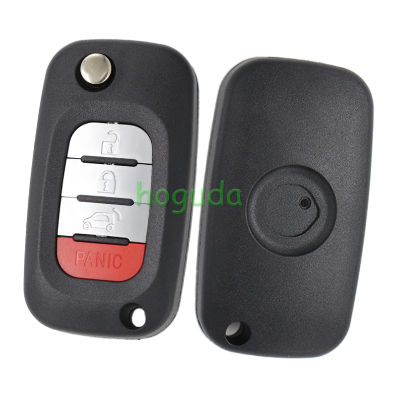 For Benz smart 3+1 button remote key blank