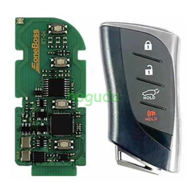 EoneBoss ET Remote Car Smart Key Universal For Toyota Lexus Support 4D 8A 4A Chip ET-04