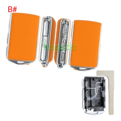 For High quality Leather Volvo 3+1 button smart Car Key Shell ,please choose the color