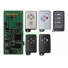 EoneBoss ET Remote Car Smart Key Universal For Toyota Lexus Support 4D 8A 4A Chip ET-05