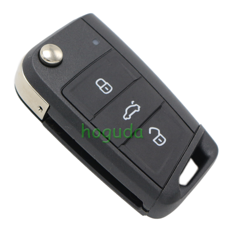 For Original VW  3 button smart remote key blank