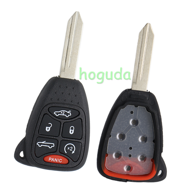 For High Quality GTL Chrysler 4+1/5+1 button remote key shell Stronger enhanced Version