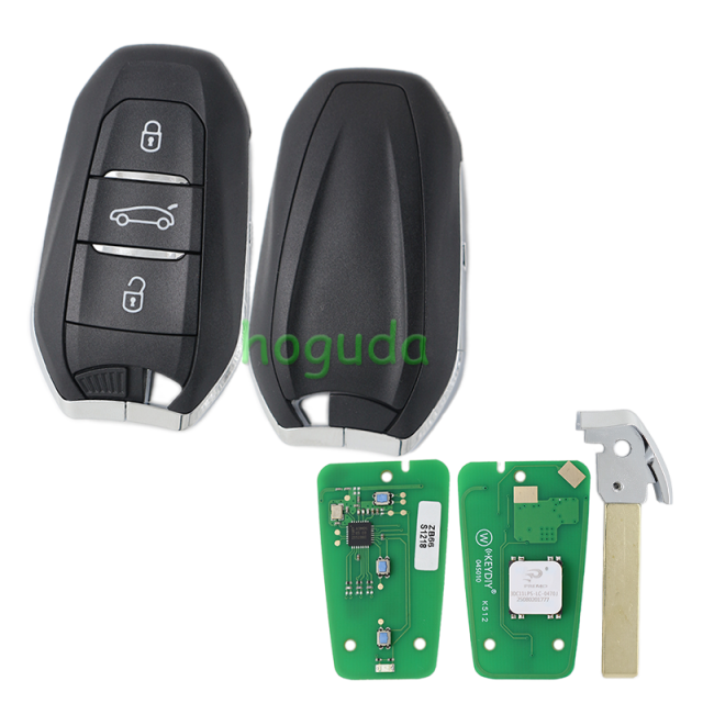 KEYDIY ZB66-3 smart key Universal KD Smart Key Remote for KD-X2 KD-X4 KD-MAX Car Key Remote Fit More than 2000 Models