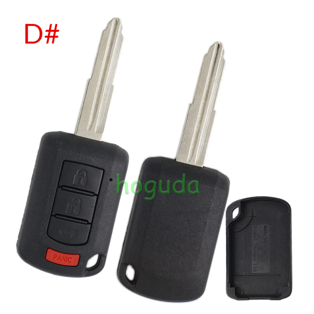For GTL Mitsubishi2/ 2+1/3/3+1 button remote key blank stronger enhanced version