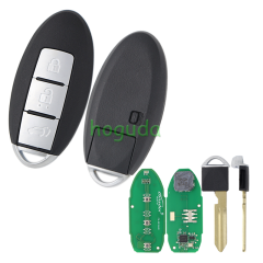 Lonsdor Nissan NS30-0C 3 button smart key with ID46 ID47 ID4A Chip , Frequency 315MHz 433.92Mhz  98% Coverage2008-202550+ Models ALL NISSAN/INFINITE KEYS ALTIMA SENTRA PATROL ROGUE X-TRAIL etc.
