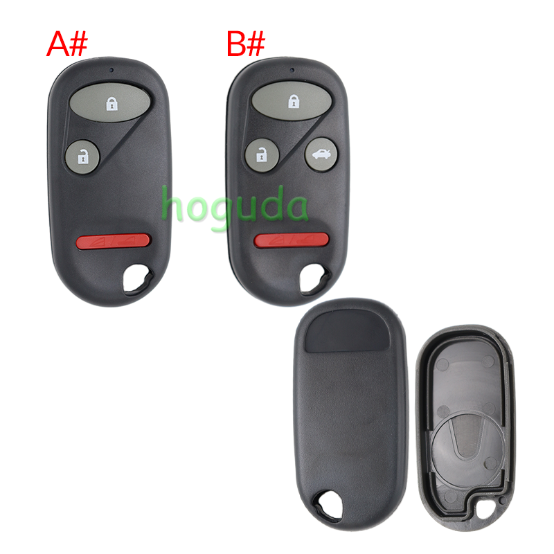 For Honda 2/2+1/3+1 button  remote key blank without battery clamp
