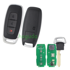 Lonsdor Nissan NS30-17 2+1 button smart key with ID46 ID47 ID4A Chip , Frequency 315MHz 433.92Mhz  98% Coverage2008-202550+ Models ALL NISSAN/INFINITE KEYS ALTIMA SENTRA PATROL ROGUE X-TRAIL etc.
