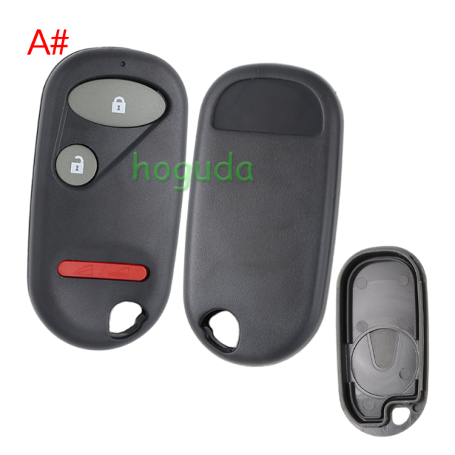 For Honda 2/2+1/3+1 button  remote key blank without battery clamp
