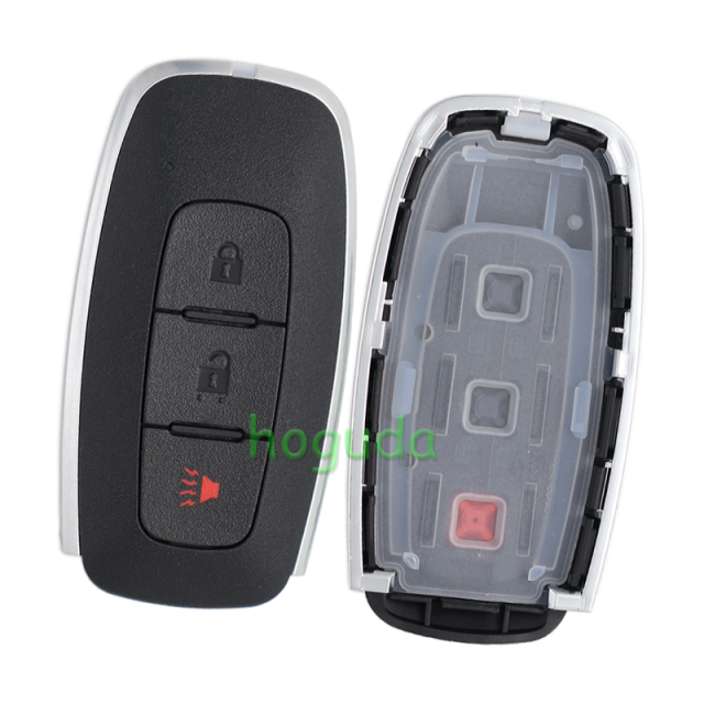 Lonsdor Nissan NS30-17 2+1 button smart key with ID46 ID47 ID4A Chip , Frequency 315MHz 433.92Mhz  98% Coverage2008-202550+ Models ALL NISSAN/INFINITE KEYS ALTIMA SENTRA PATROL ROGUE X-TRAIL etc.