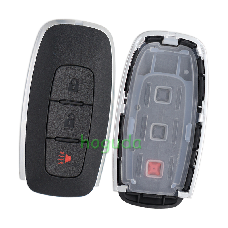 Lonsdor Nissan NS30-17 2+1 button smart key with ID46 ID47 ID4A Chip , Frequency 315MHz 433.92Mhz  98% Coverage2008-202550+ Models ALL NISSAN/INFINITE KEYS ALTIMA SENTRA PATROL ROGUE X-TRAIL etc.