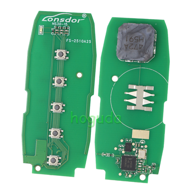 Lonsdor Nissan NS30-16 4+1 button smart key with ID46 ID47 ID4A Chip , Frequency 315MHz 433.92Mhz  98% Coverage2008-202550+ Models ALL NISSAN/INFINITE KEYS ALTIMA SENTRA PATROL ROGUE X-TRAIL etc.