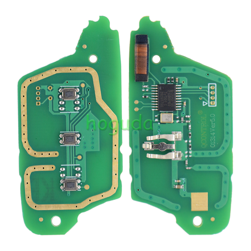 For Renault Modified 3 button remote key 7947 chip-434mhz