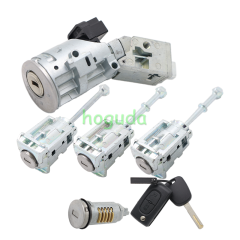 For Peugeot Panter 2 Ignition switch Auto Lock Cylinder key set  4162.LG