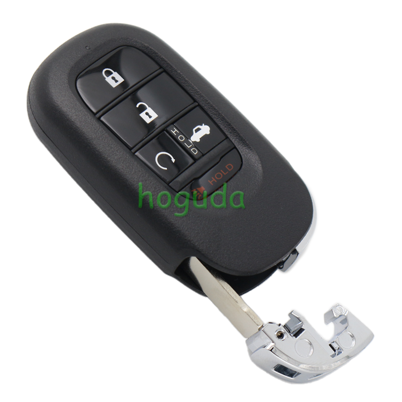 For Honda Accord Civic 4+1 button smart remote Key with  4A Chip 433.92MHz  FCCID:KR5TP-4