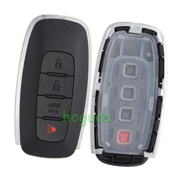 Lonsdor Nissan NS30-13 3+1 button smart key with ID46 ID47 ID4A Chip , Frequency 315MHz 433.92Mhz  98% Coverage2008-202550+ Models ALL NISSAN/INFINITE KEYS ALTIMA SENTRA PATROL ROGUE X-TRAIL etc.