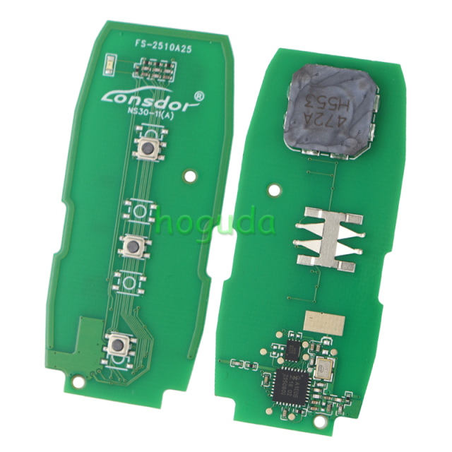 Lonsdor Nissan NS30-1A 3 button smart key with ID46 ID47 ID4A Chip , Frequency 315MHz 433.92Mhz  98% Coverage2008-202550+ Models ALL NISSAN/INFINITE KEYS ALTIMA SENTRA PATROL ROGUE X-TRAIL etc.