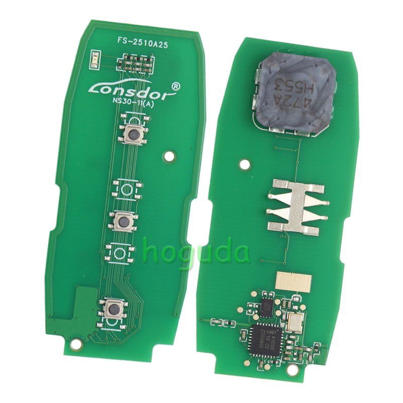 Lonsdor Nissan NS30-17 2+1 button smart key with ID46 ID47 ID4A Chip , Frequency 315MHz 433.92Mhz  98% Coverage2008-202550+ Models ALL NISSAN/INFINITE KEYS ALTIMA SENTRA PATROL ROGUE X-TRAIL etc.