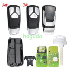 XHORSE MLB special PCBA 3 button smart key XSMA4YEN,support MLB models for AU VW Bentley Prosche Lamborghini