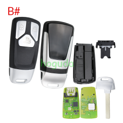 XHORSE MLB special PCBA 3 button smart key XSMA4YEN,support MLB models for AU VW Bentley Prosche Lamborghini