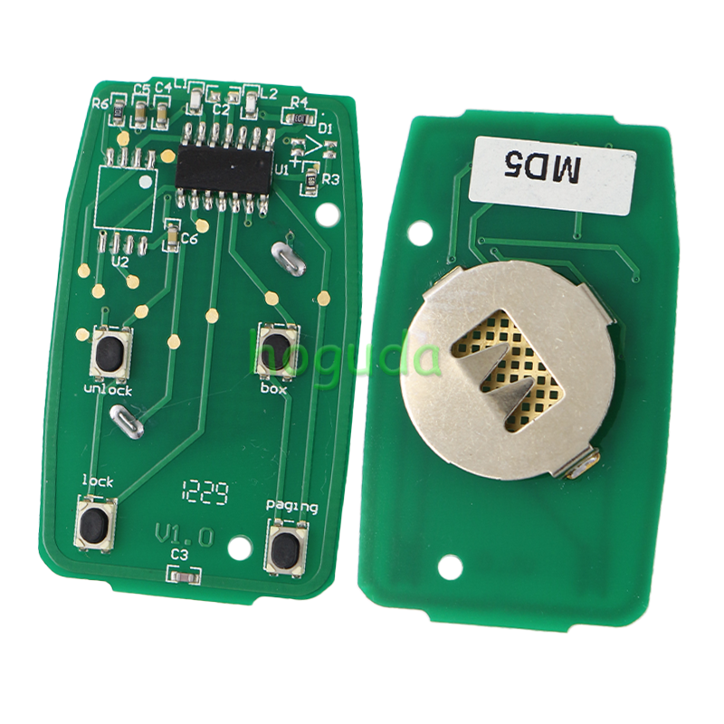 For Mazda 3+1 button remote key with 313.8MHZ KPU41805