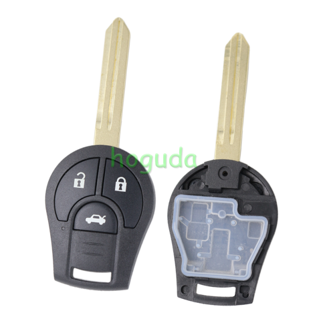 For Nissan 3 button remote key copy with 433mhz ID46 chip