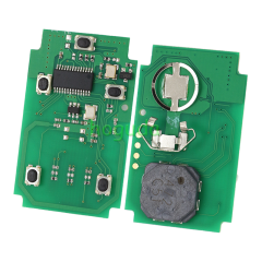 For Chevrolet 4+1 button remote key with PCF7941E NCF2951xETT 46E CHIP 433.92MHz ASK FCC ID:HYQ1EA P/N:13508398/13529632