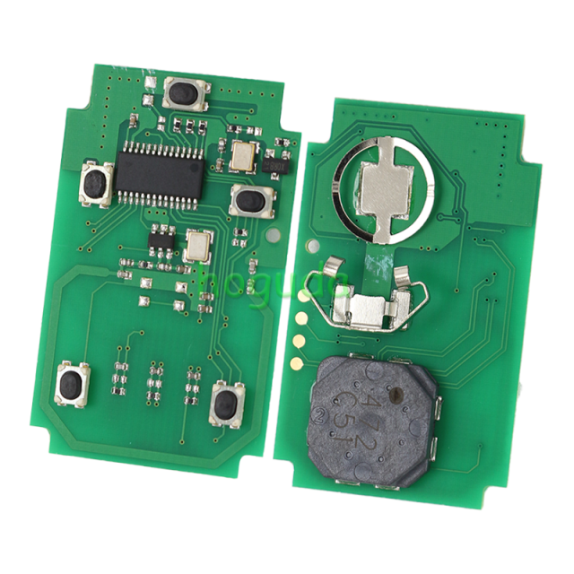 For Chevrolet 4+1 button remote key with PCF7941E NCF2951xETT 46E CHIP 433.92MHz ASK FCC ID:HYQ1EA P/N:13508398/13529632