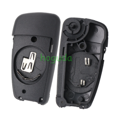 For Audi 3 button Remote key Blank with HUT62T key blade without logo