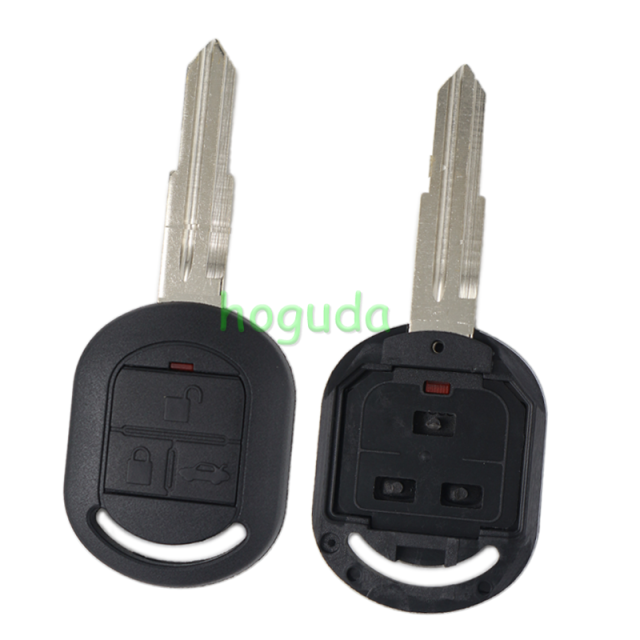 For Chevrolet 3 button remote key shell