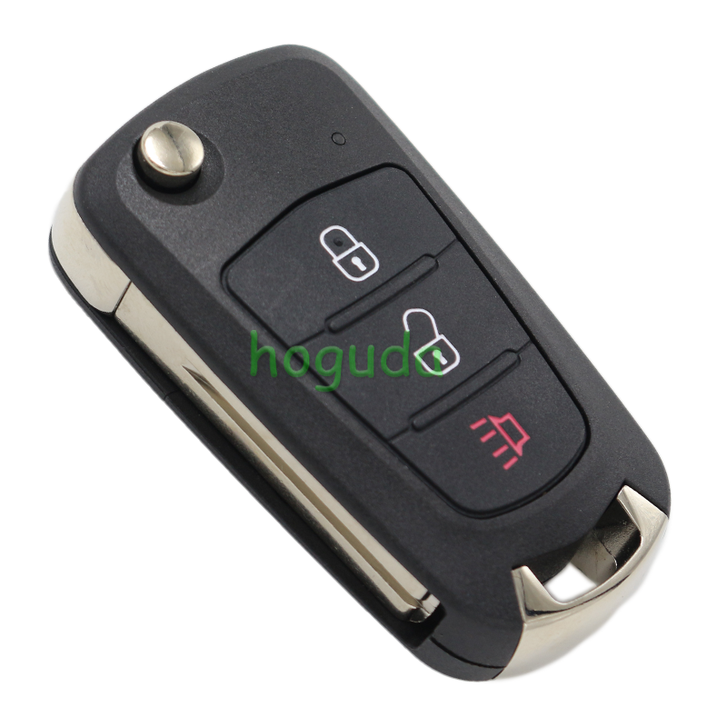 For GREAT WALL 3 button flip remote key shell