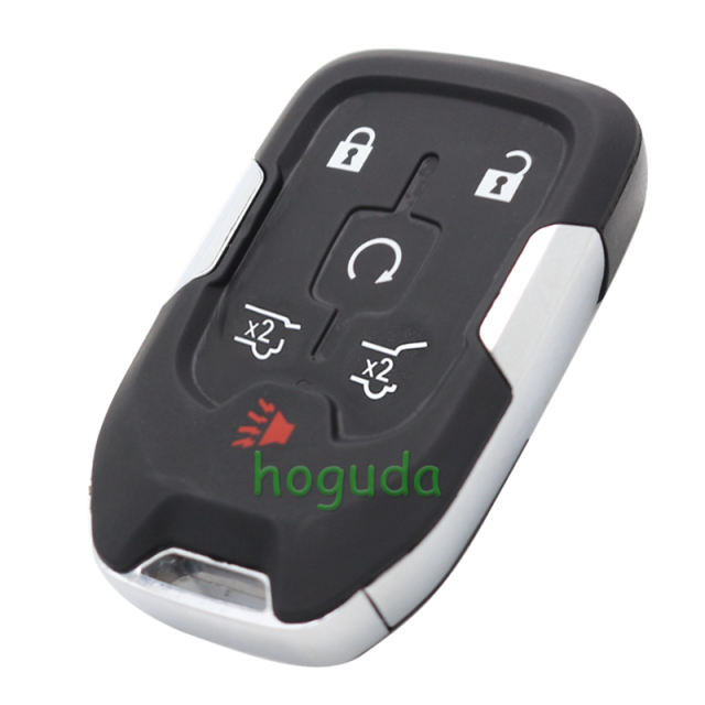 For Chevrolet 4+1 button remote key with PCF7941E NCF2951xETT 46E CHIP 433.92MHz ASK FCC ID:HYQ1EA P/N:13508398/13529632