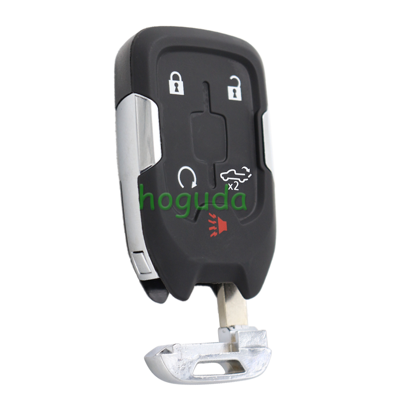 For Chevrolet 4+1 button remote key with PCF7941E NCF2951xETT 46E CHIP 433.92MHz ASK FCC ID:HYQ1EA P/N:13508398/13529632