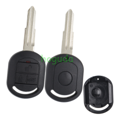For Chevrolet 3 button remote key shell
