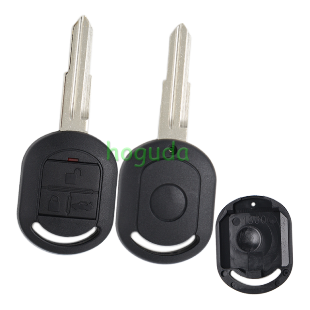 For Chevrolet 3 button remote key shell