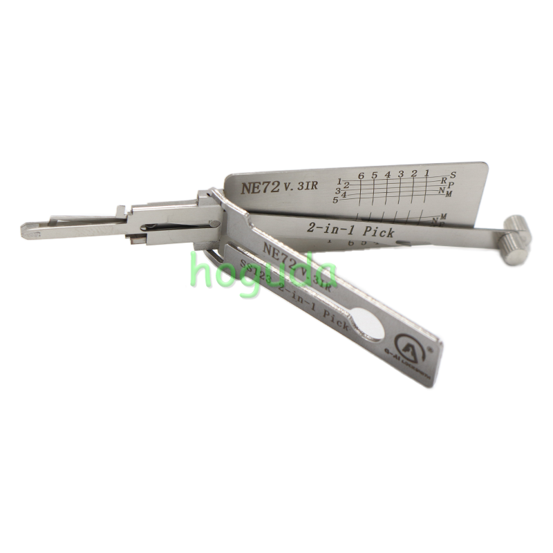 Lishi Tool NE72 V.31R SS123 2 in 1 lock pick lishi style lock pick 2 in 1 tool uesd for Iran