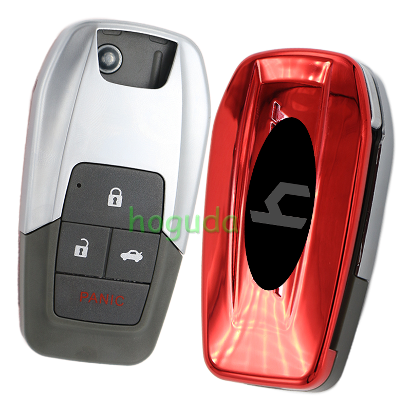 For  Honda 3+1 button modified remote key blank