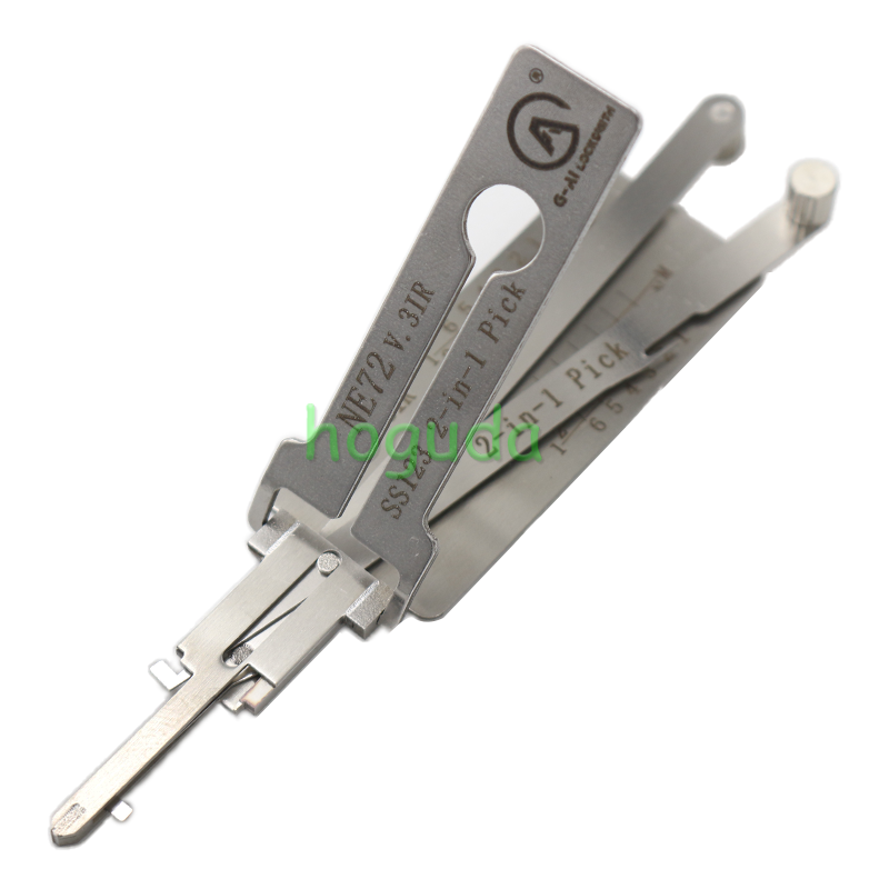 Lishi Tool NE72 V.31R SS123 2 in 1 lock pick lishi style lock pick 2 in 1 tool uesd for Iran