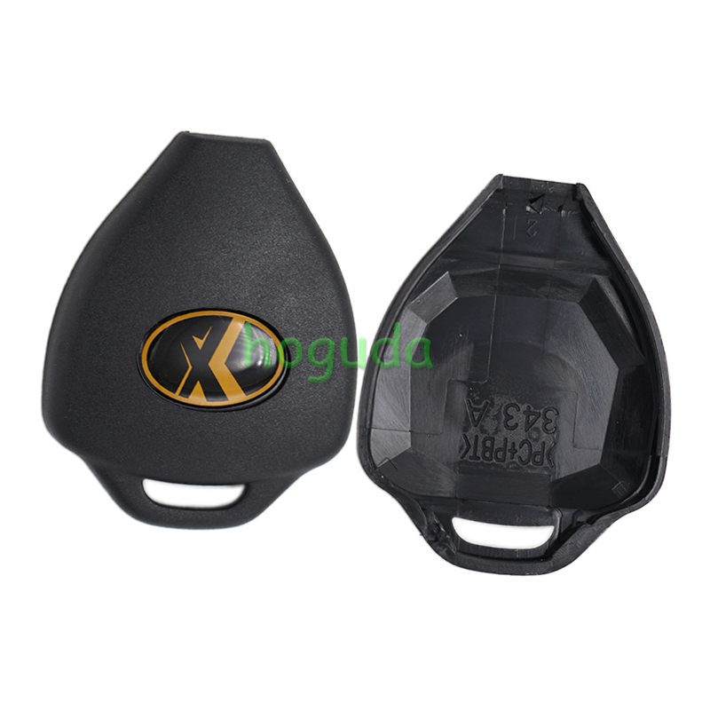 Xhorse XKTO25EN Wired Universal Remote Key for Toyota Style Flat 2 Buttons